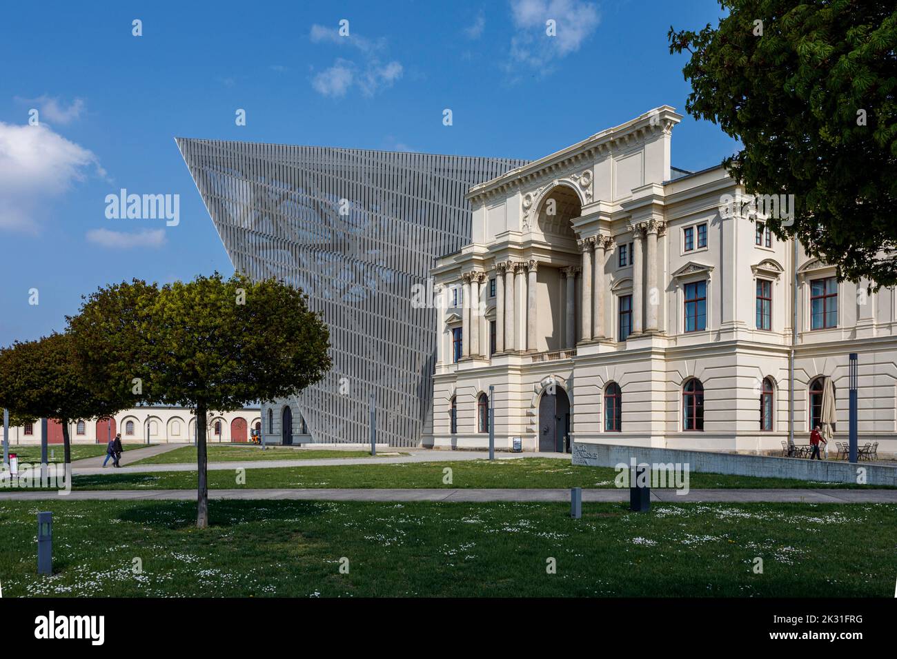 Militärhistorisches Museum der Bundeswehr in Dresden Stockfoto