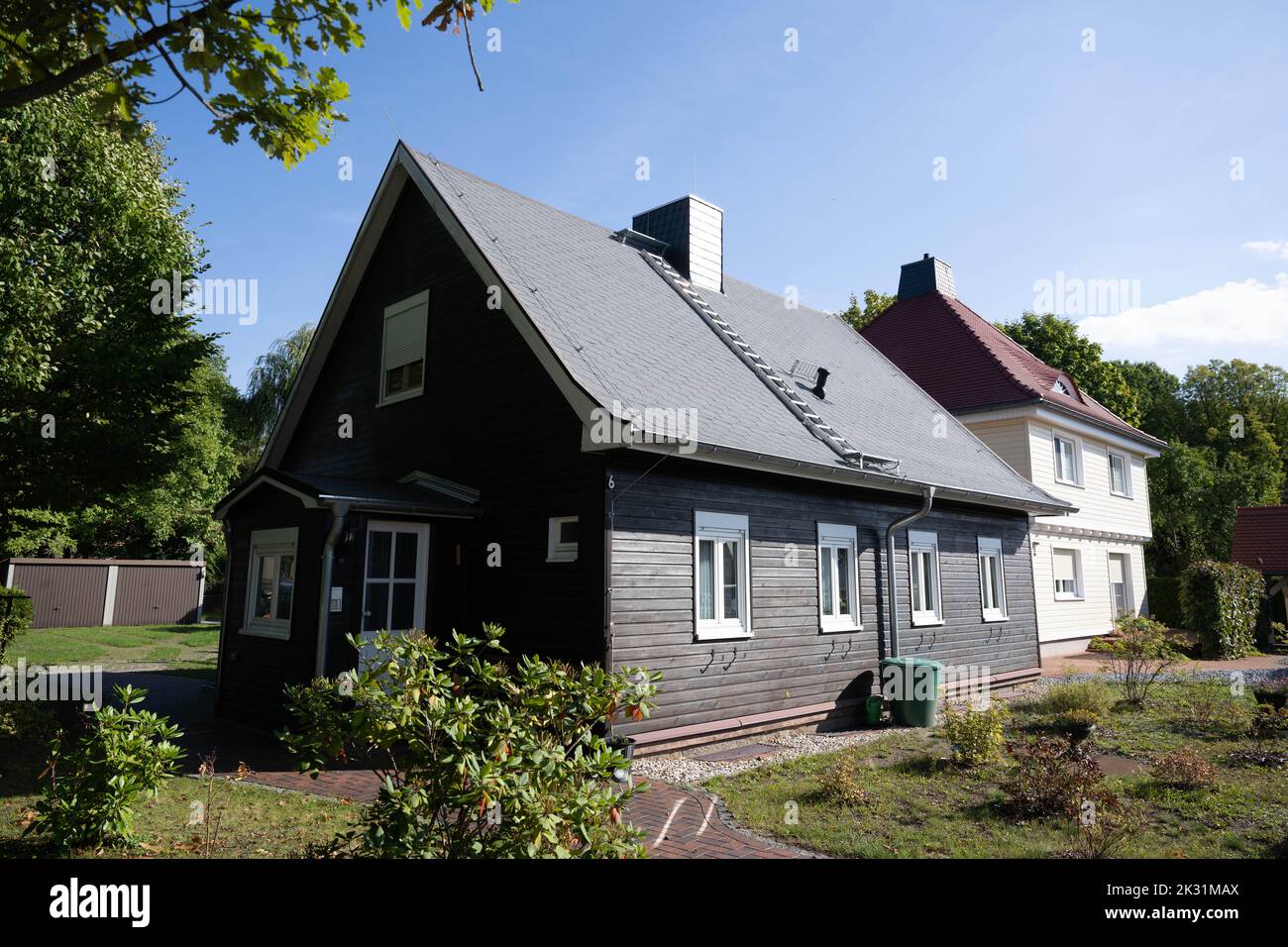 Niesky, Deutschland. 23. September 2022. Das ehemalige Gärtner und