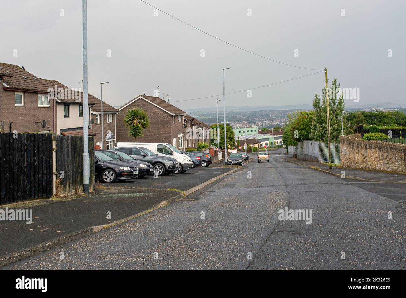 Lyra Catherine McKee, junge Journalisten, wurde angeschossen, als sie Unruhen in der Creggan-Gegend von Derry in Nordirland beobachtete. Stockfoto