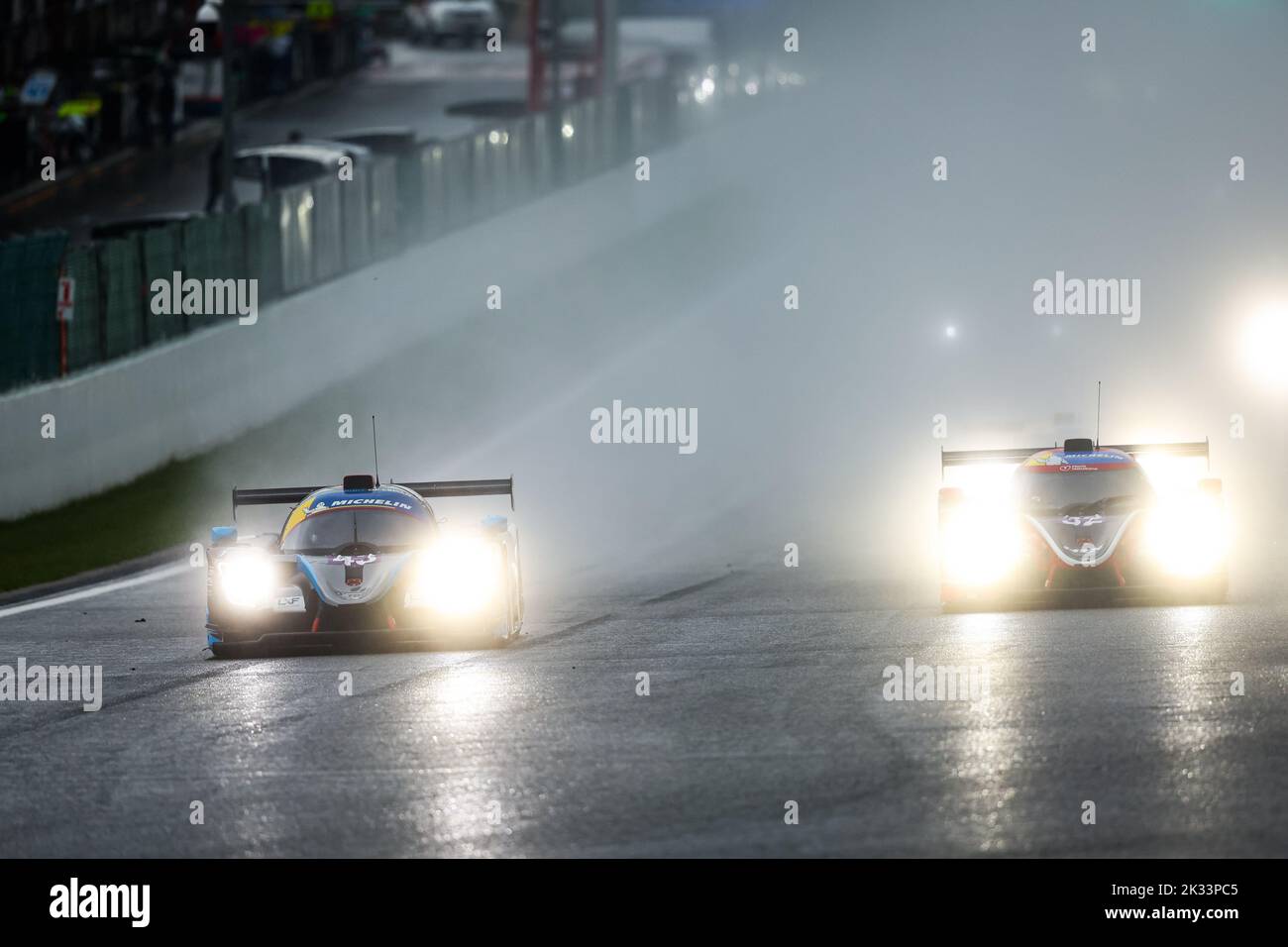 43 WOLFF Jacques (Fra), SKELTON Josh (gbr), Racing Spirit of Le Mans, Ligier JS P320 - Nissan, Aktion während des 5.. Rennens des Michelin Le Mans Cup 2022 auf dem Circuit de Spa-Francorchamps vom 23. Bis 25. September in Francorchamps, Belgien - Foto Florent Gooden / DPPI Stockfoto