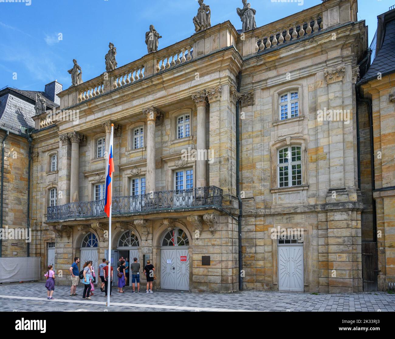 Das Markgräfliche Opernhaus, Bayreuth, Bayern, Deutschland Stockfoto
