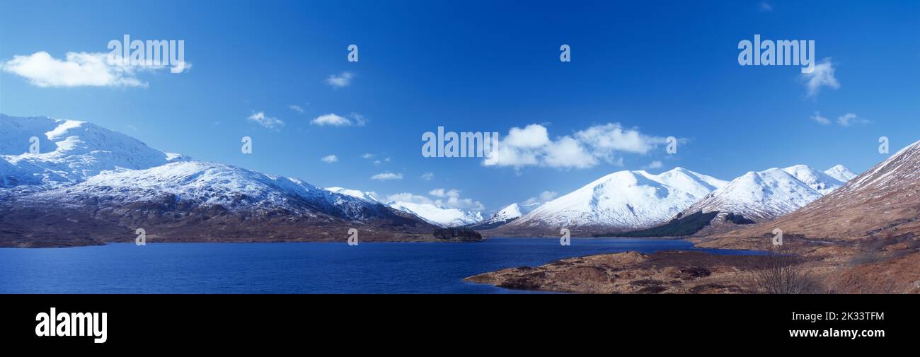 Vereinigtes Königreich. Schottland. Highlands. Loch Cluaniie. Stockfoto