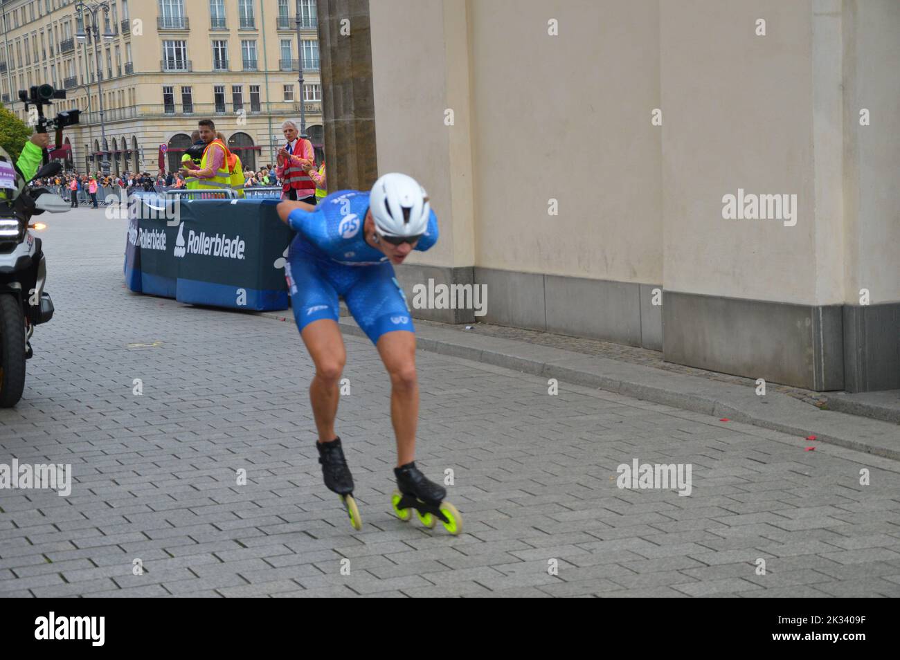 Berlin, Marathon 24. September 2022 BerlinMarathon inlineskating