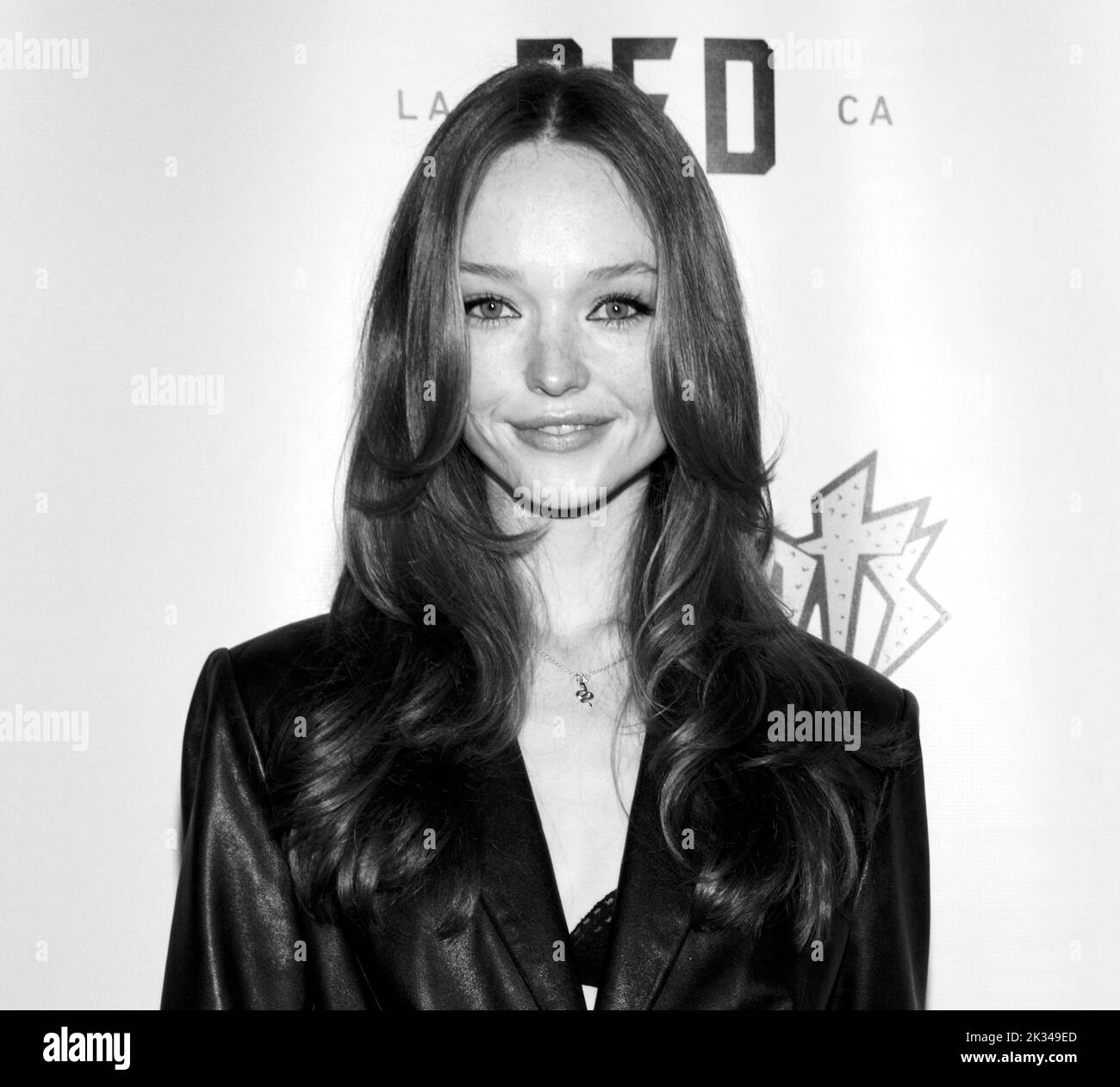 Los Angeles, CA - 22. September 2022 - Samantha Cormier nimmt an der Premiere des „Anvil! The Story of Anvil“ im Saban Theatre Stockfoto