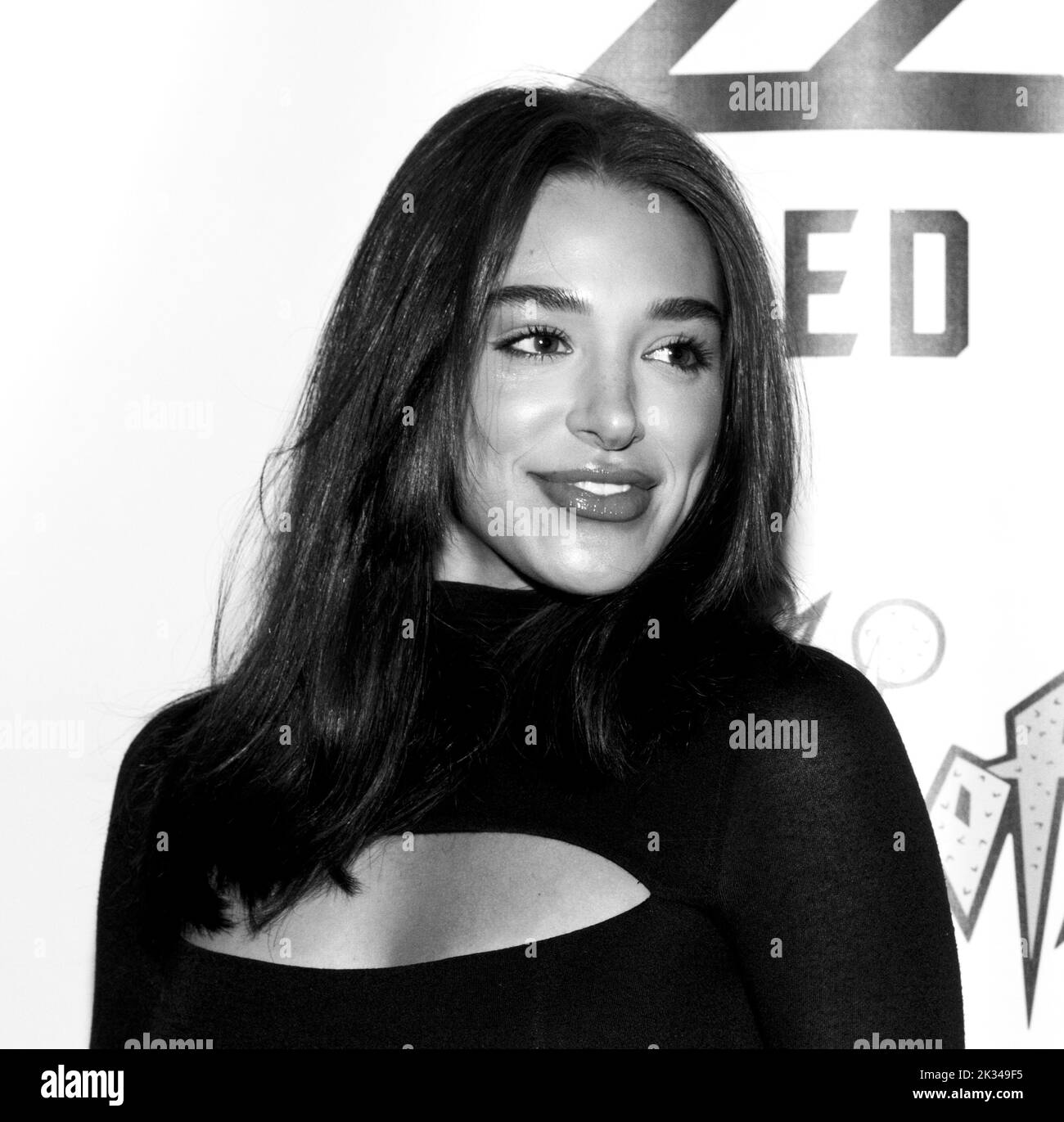 Los Angeles, CA - 22. September 2022 - Sydney Malakeh nimmt an der Premiere des „Anvil! The Story of Anvil“ im Saban Theatre Stockfoto