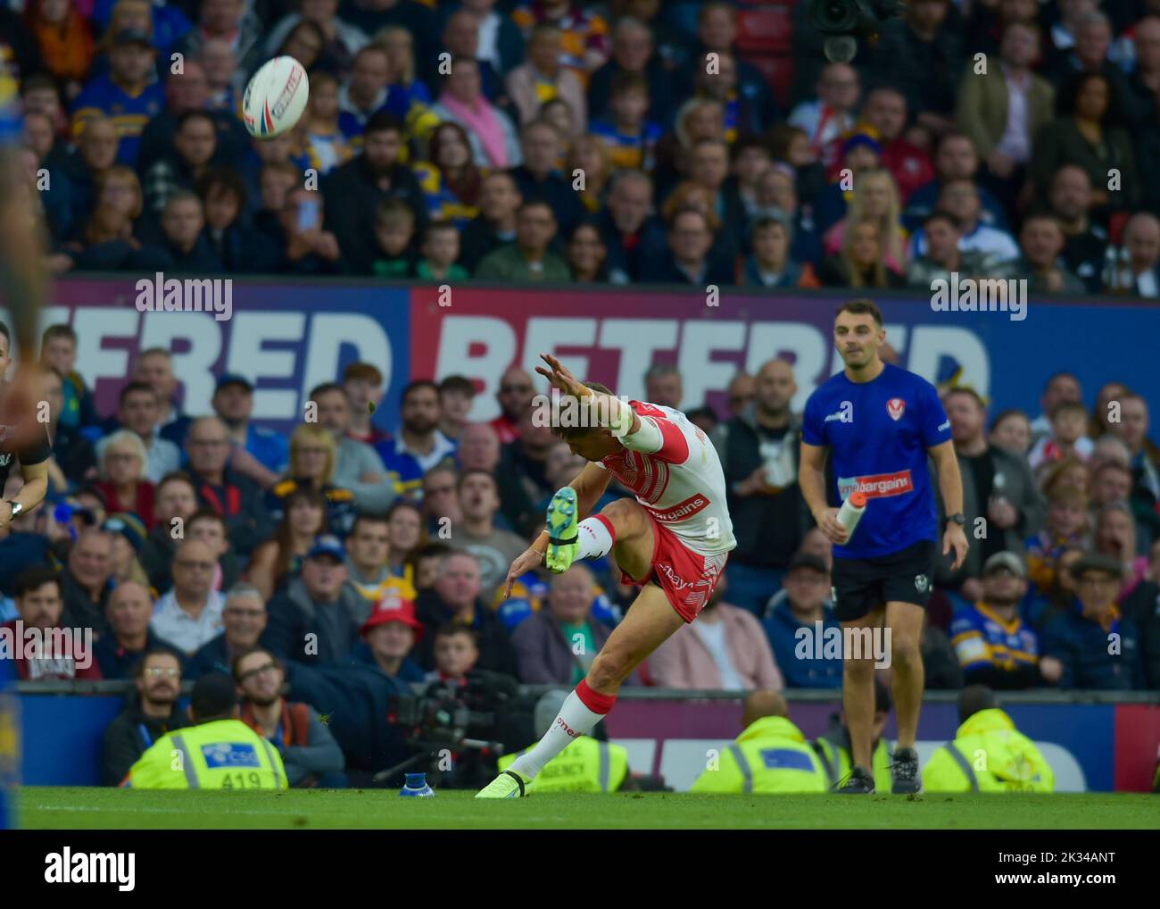 2022 Grand Final, St Helens / Leeds Rhinos Manchester, Old Trafford, Großbritannien 18:00 Kick Off 24.09.2022 Credit: Craig Cresswell/Alamy Live News Stockfoto