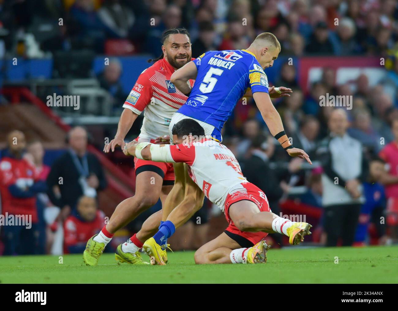 2022 Grand Final, St Helens / Leeds Rhinos Manchester, Old Trafford, Großbritannien 18:00 Kick Off 24.09.2022 Credit: Craig Cresswell/Alamy Live News Stockfoto
