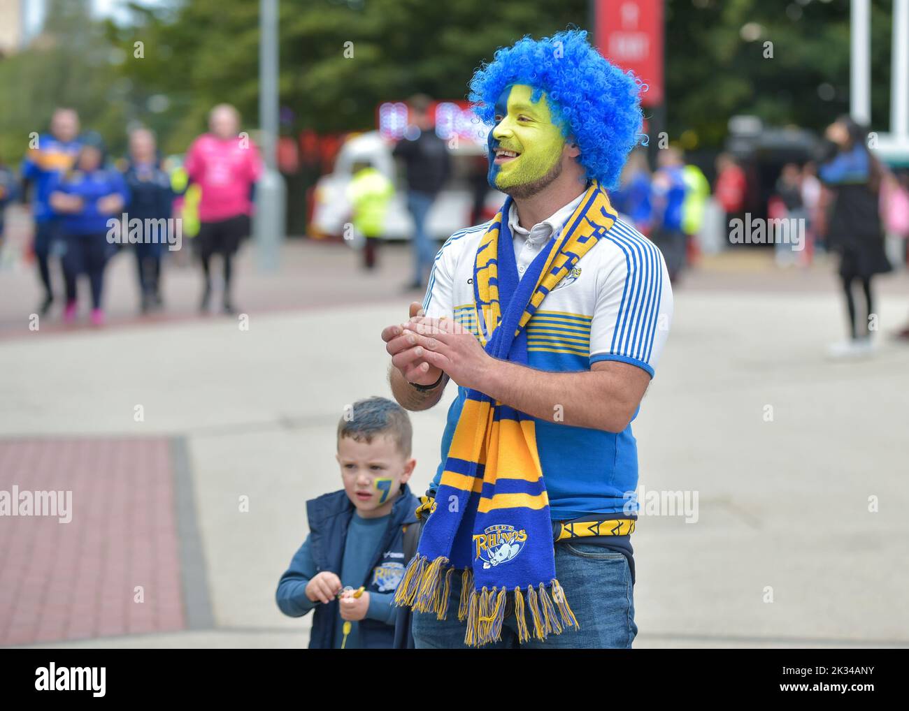 2022 Grand Final, St Helens / Leeds Rhinos Manchester, Old Trafford, Großbritannien 18:00 Kick Off 24.09.2022 Credit: Craig Cresswell/Alamy Live News Stockfoto