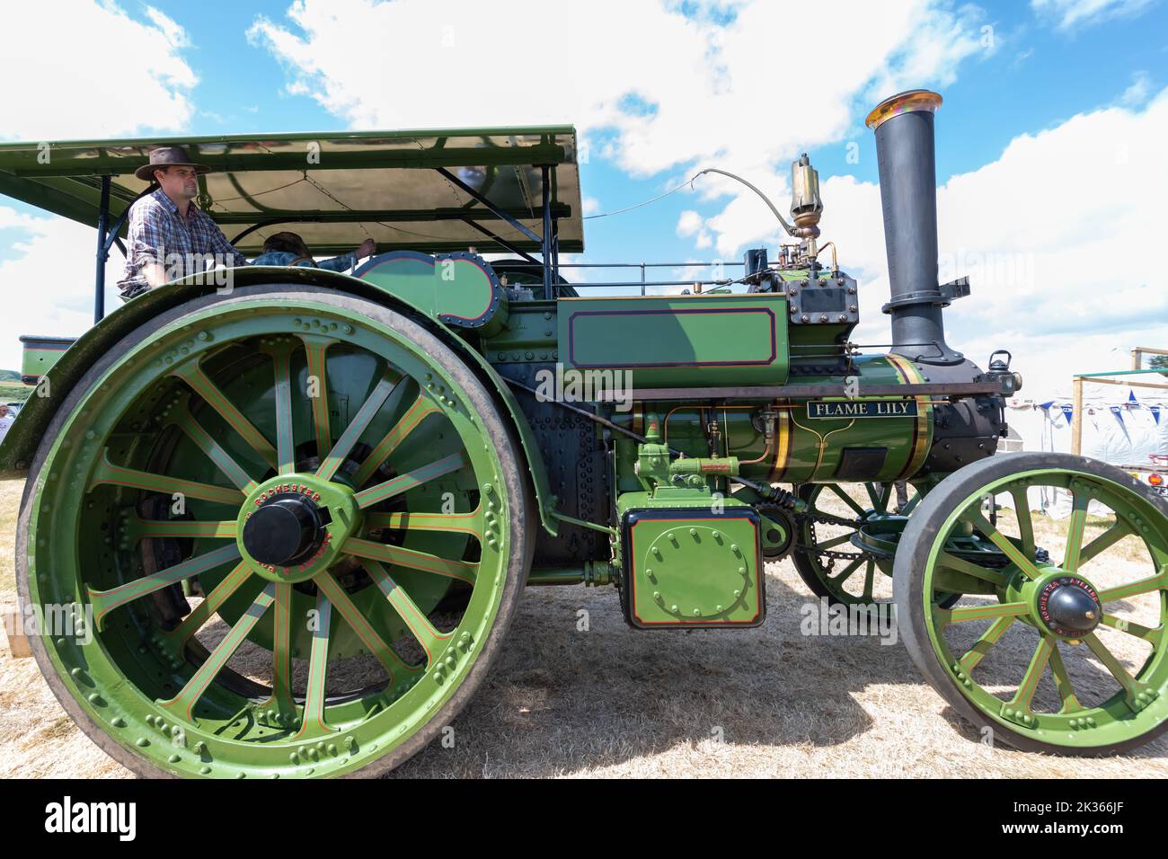 West Bay.Dorset.Vereinigtes Königreich.Juni 12. 2022.ein Aveling- und ...