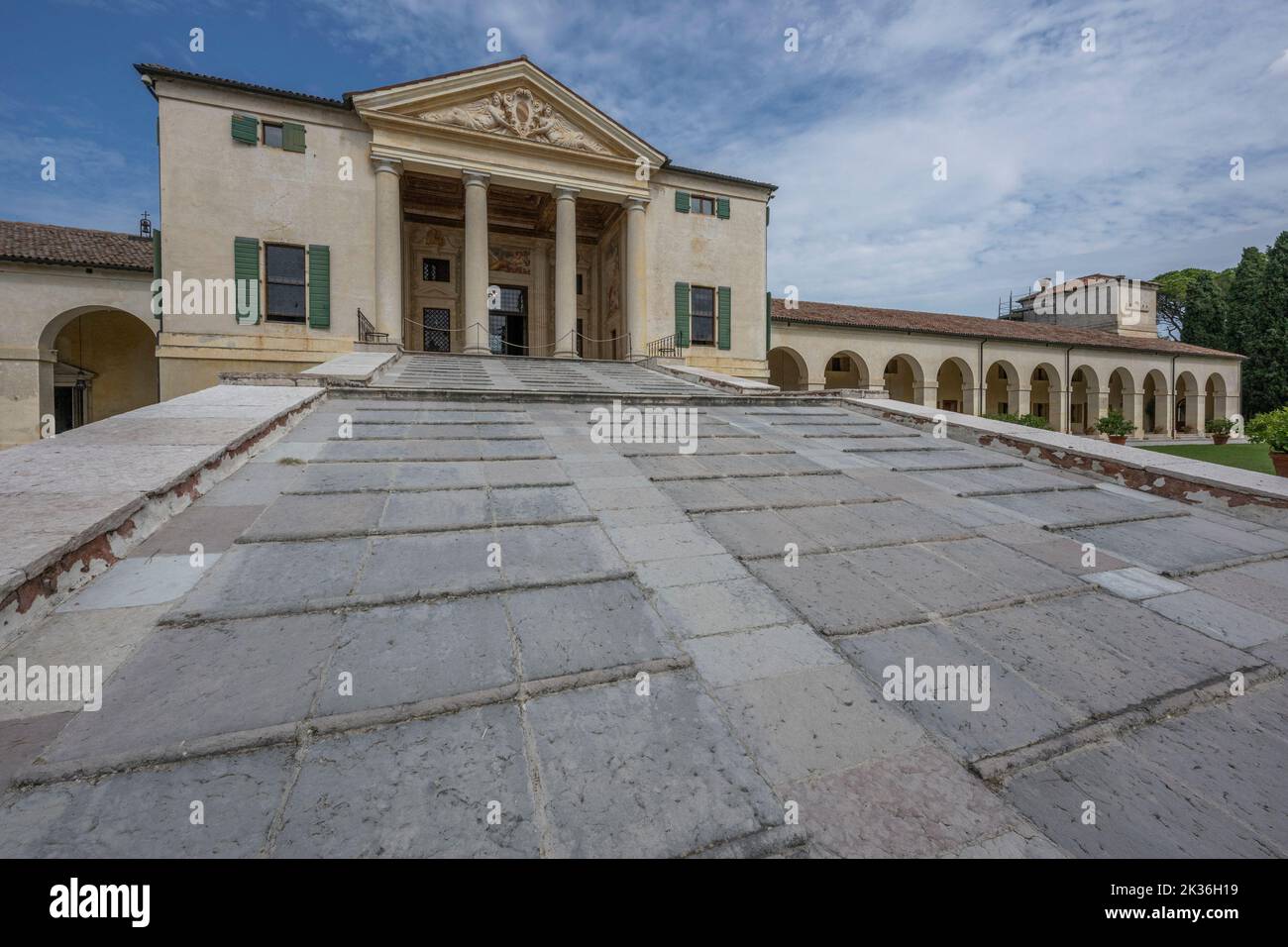Villa Emo, Fanzolo di Vedelago, Venetien, Italien Stockfoto