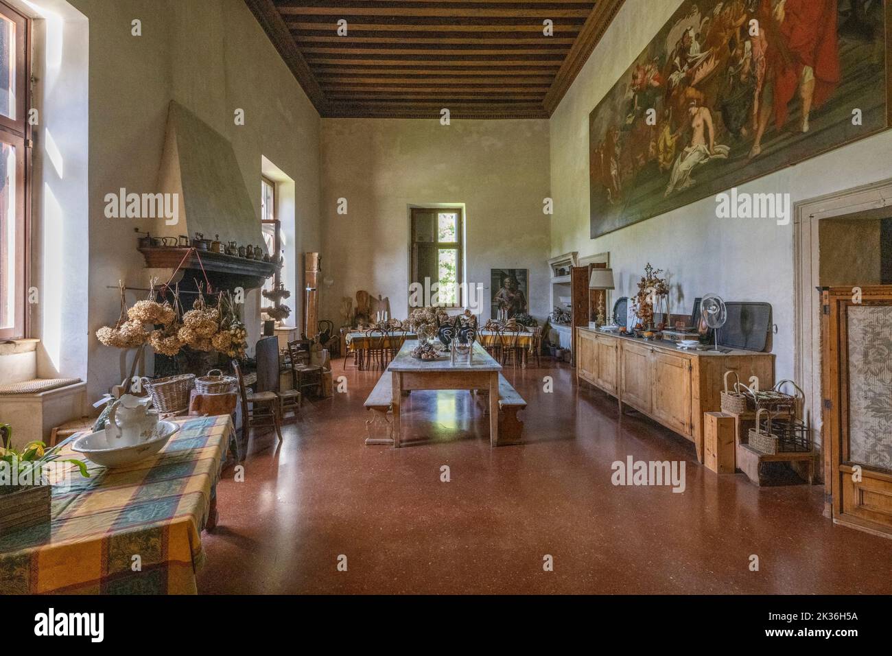 Villa Pisani Bonetti, Bagnolo di Lonigo, Venetien, Italien Stockfoto