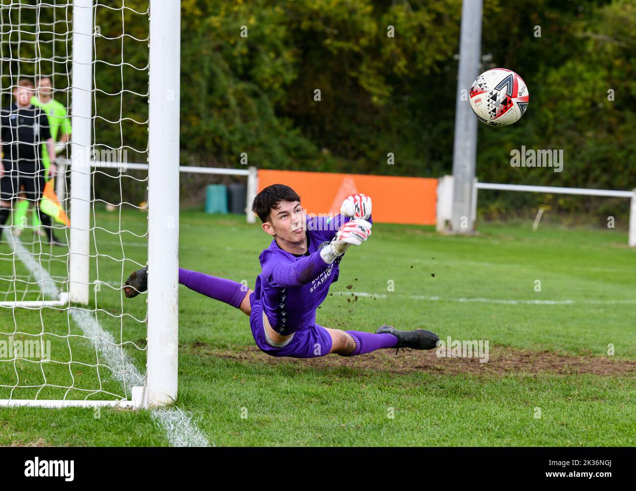 Nicht-League-Torhüter Stockfoto