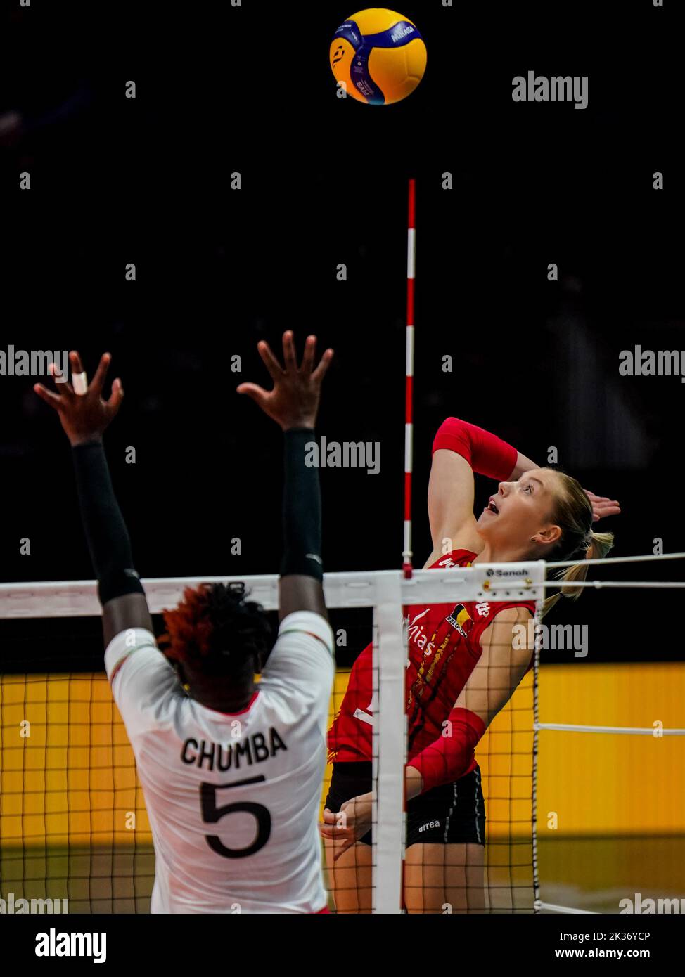 ARNHEM, NIEDERLANDE – SEPTEMBER 25: Celine Van Gestel aus Belgien ...