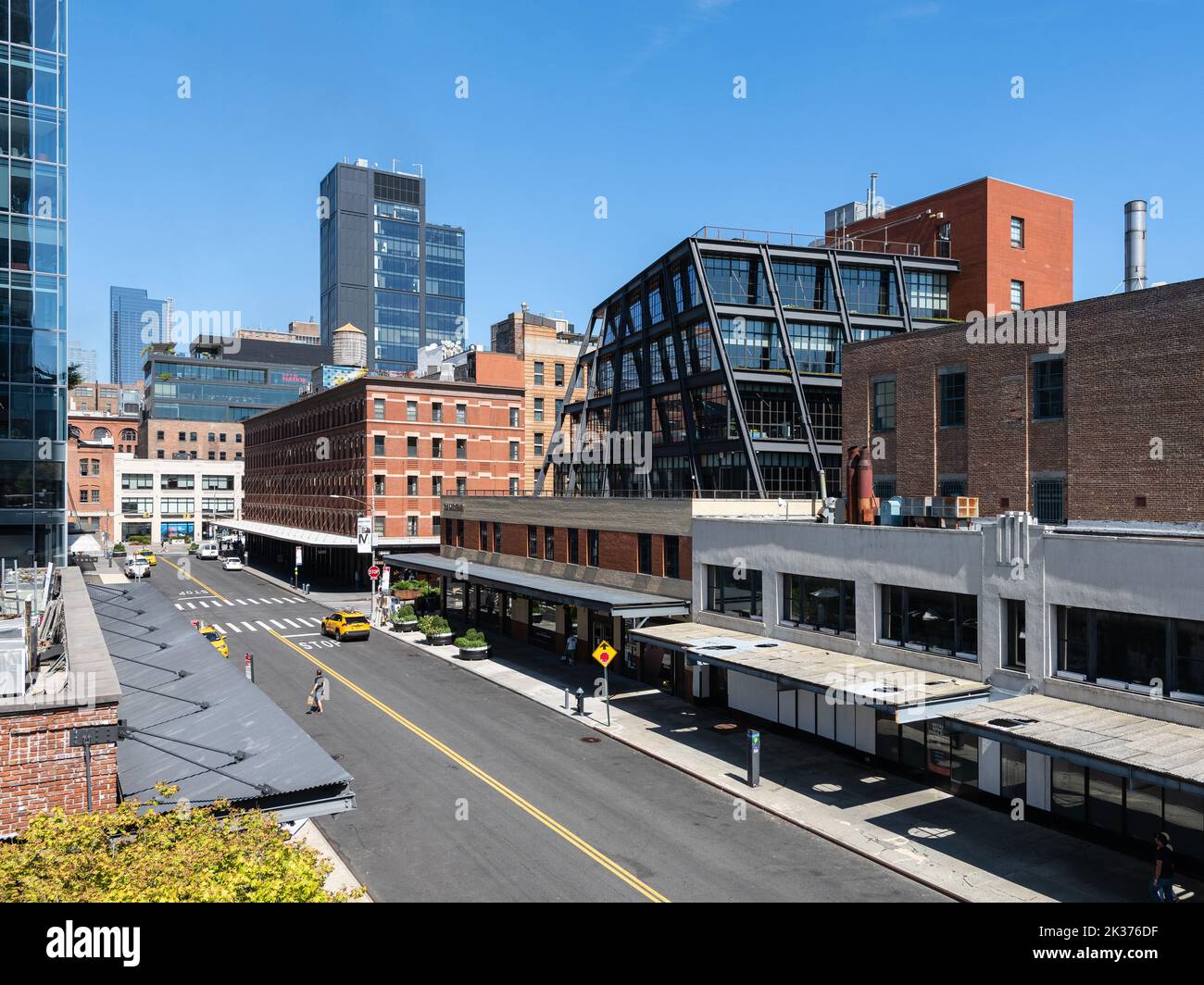 Gebäude im Viertel Chelsea Stockfoto