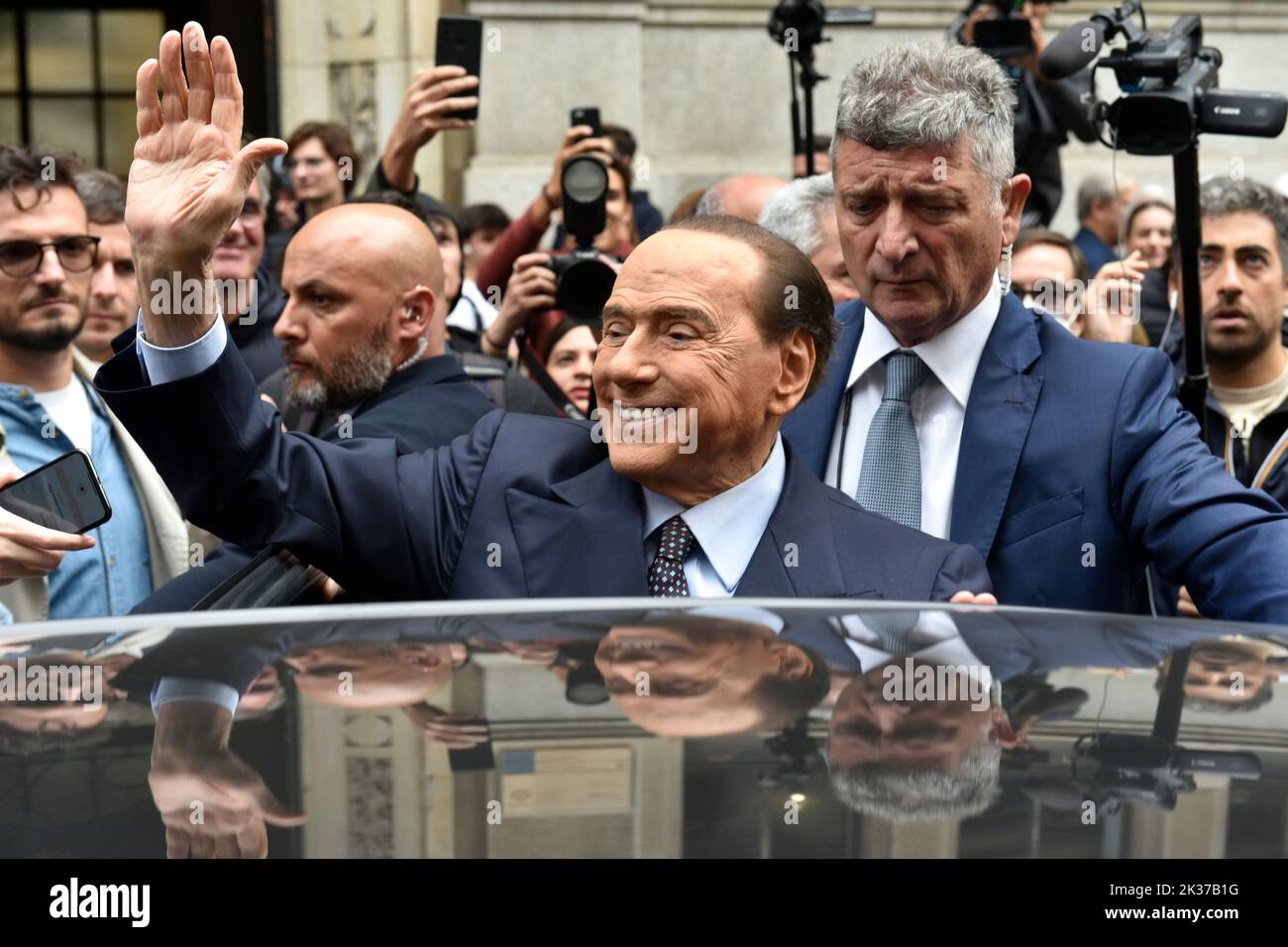 Mailand, Lombardei, Italien. 25. September 2022. Die italienischen ...
