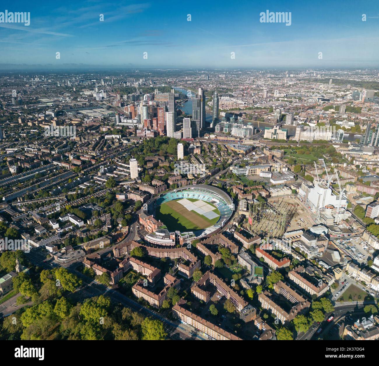 Oval, Kennington, Vauxhall und Nine Elms, London Stockfoto