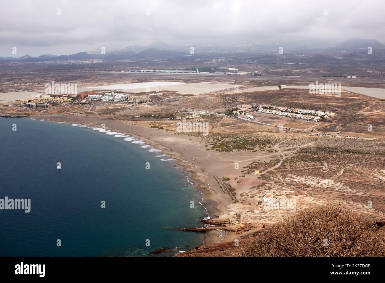 Playa de la Tejita, Teneriffa, Kanarische Inseln Stockfoto