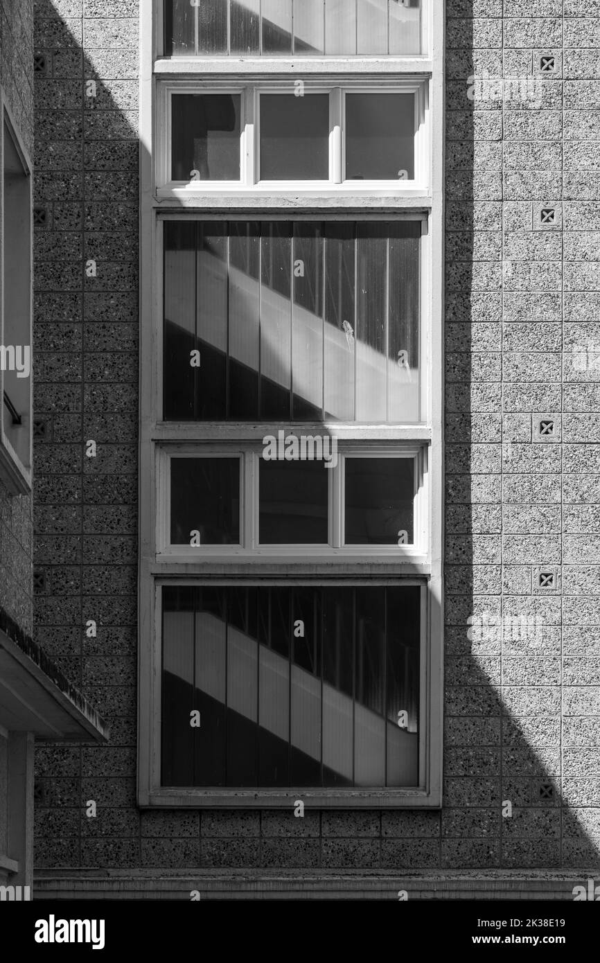 Historische Architektur in Dieppe Stockfoto