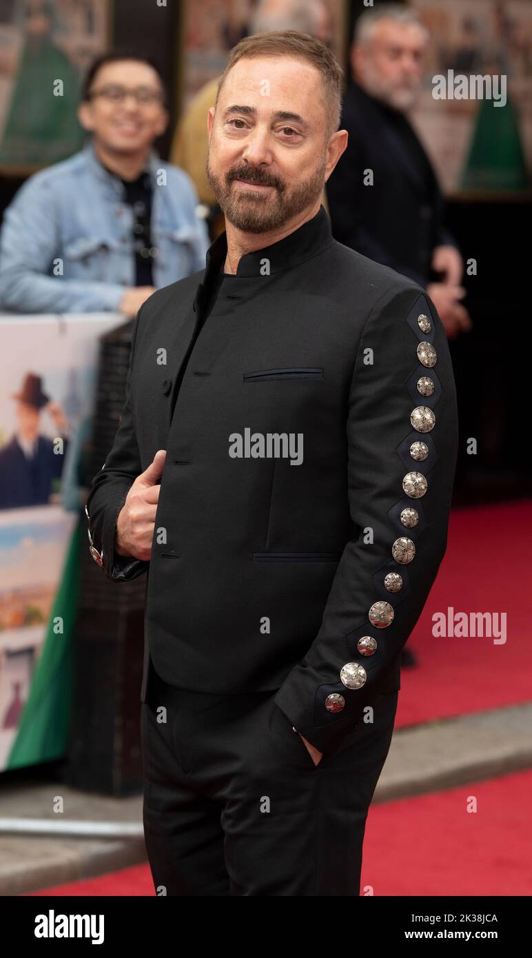 London, Großbritannien. 25.. September 2022. Anthony Fabian nimmt an der britischen Premiere von „Mrs Harris goes to Paris“ auf dem Curzon Mayfair am 25. September 2022 in London, England, Teil. Foto von Gary Mitchell/Alamy Live News Stockfoto