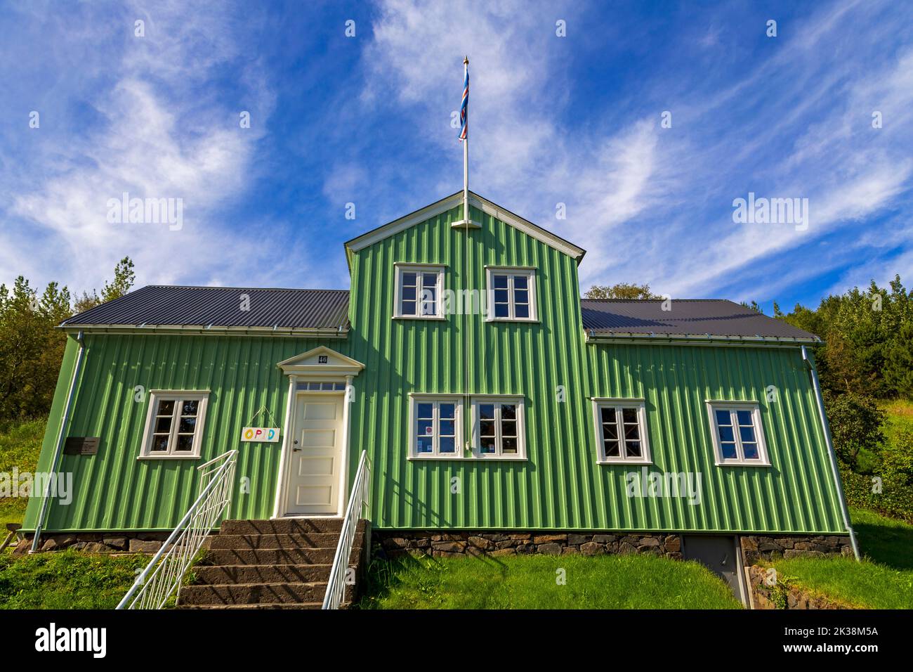 Spielzeugmuseum, Akureyri, Island, Europa Stockfoto