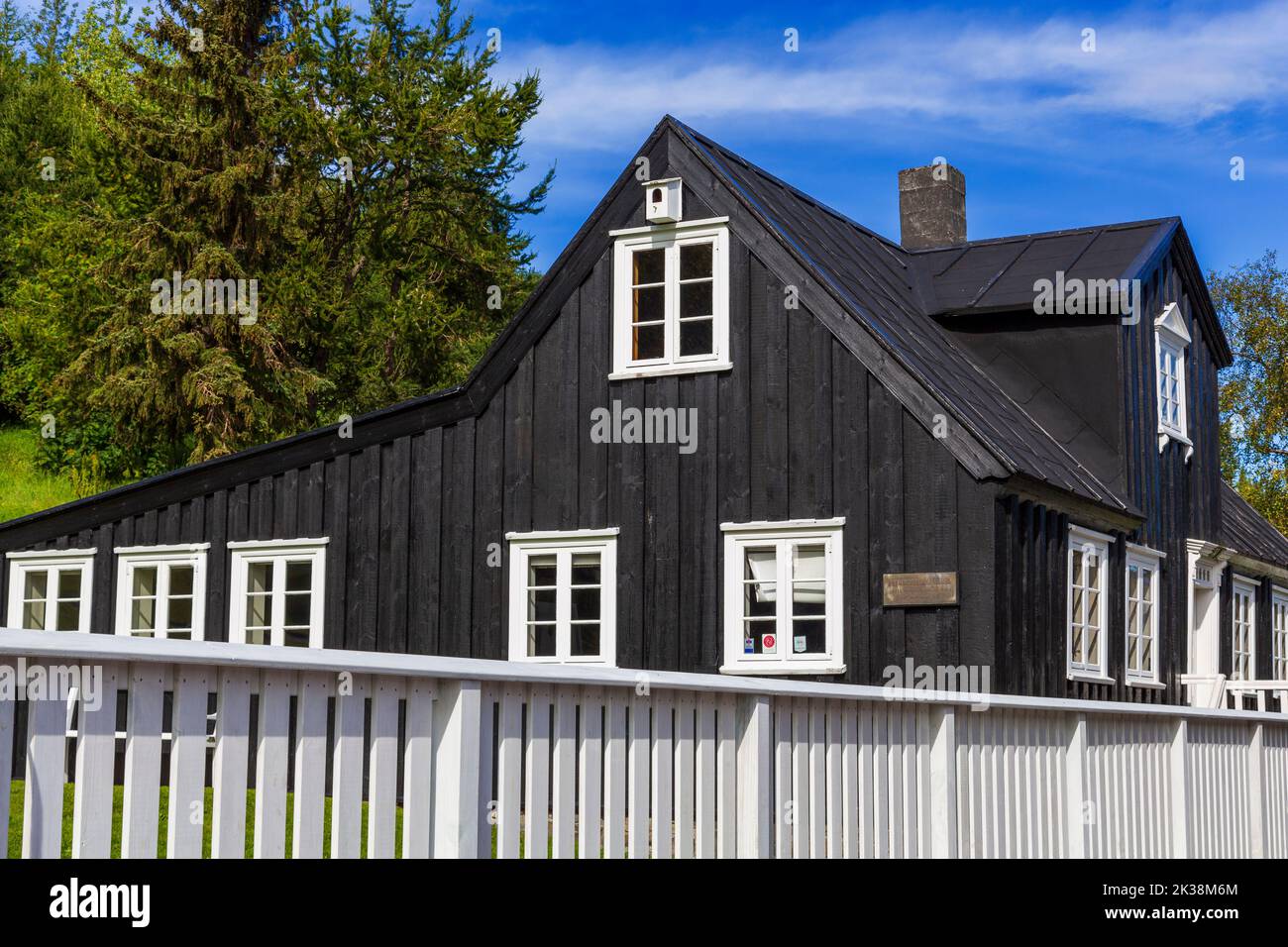 Nonni's House, Akureyri Museum, Akureyri, Island, Europa Stockfoto
