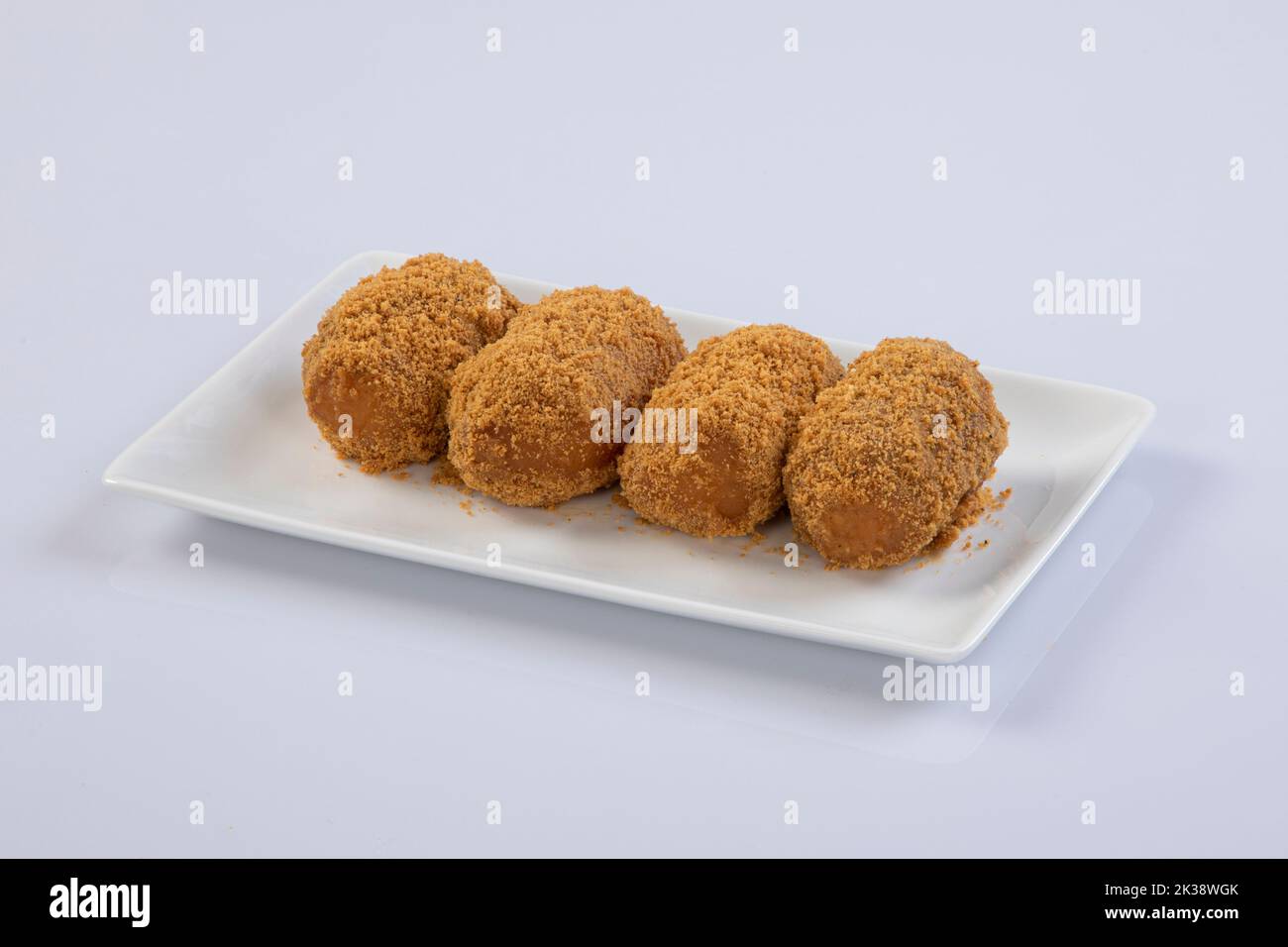 Chomchom lecker Bengali süß jeder mag diese süße Stockfoto