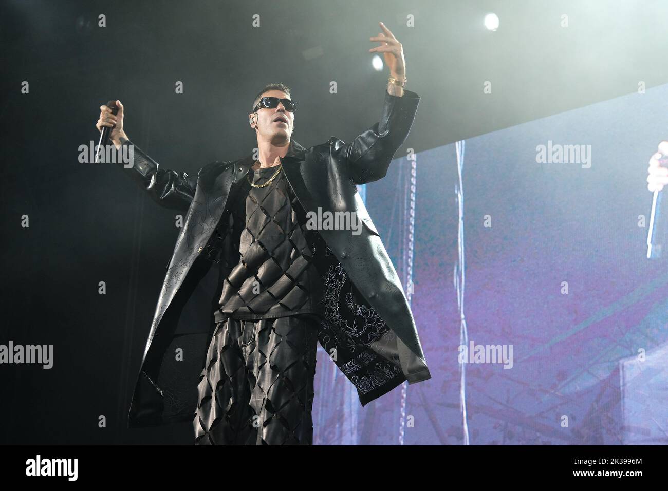 Verona, Italien. 25.. September 2022. Der italienische Rapper Fabio ...