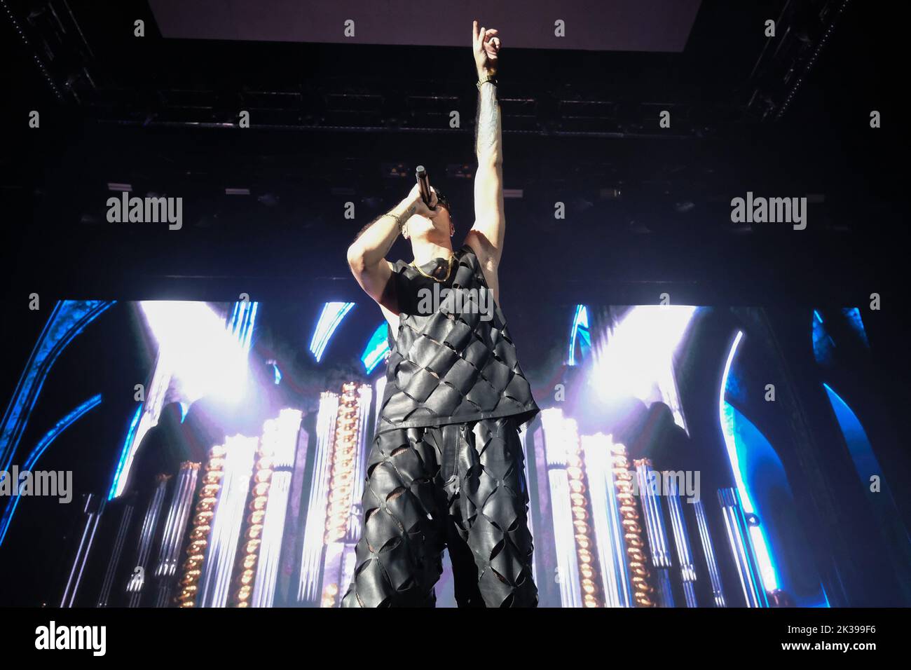 Verona, Italien. 25.. September 2022. Der italienische Rapper Fabio ...