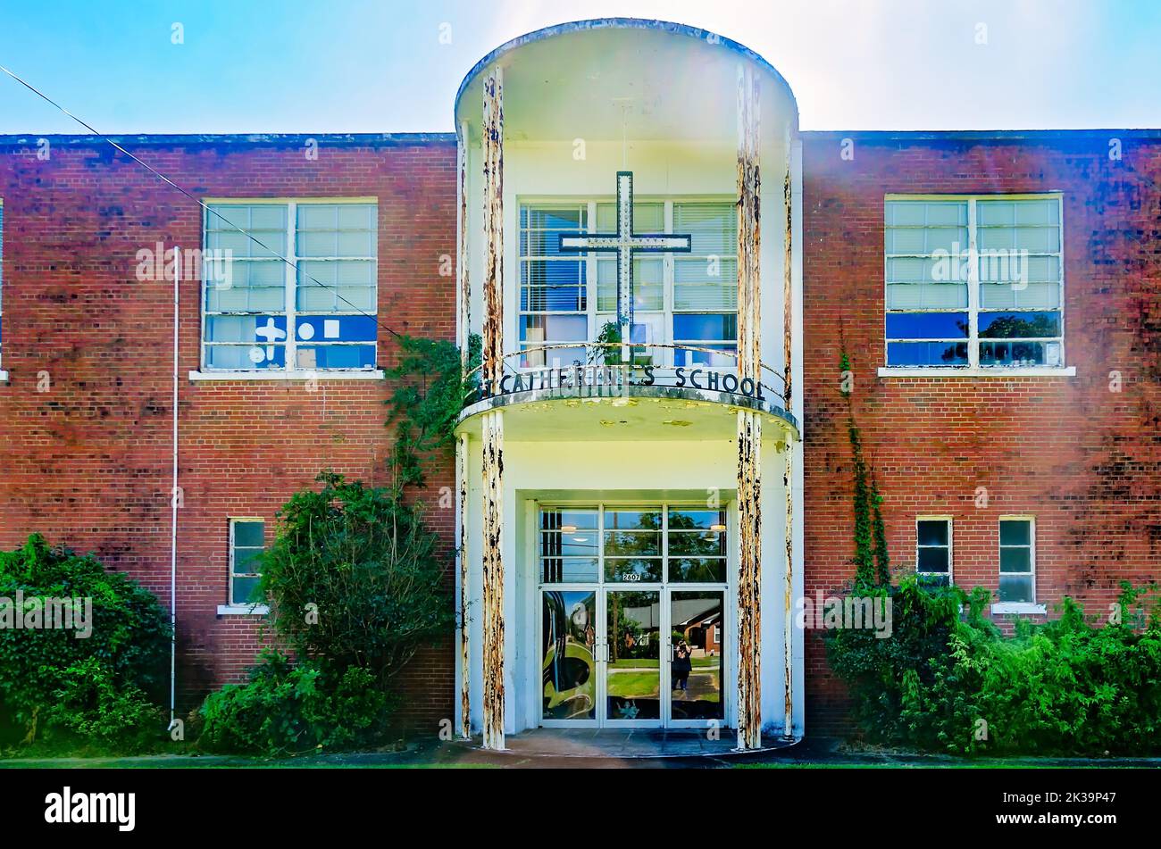 Die St. Catherine’s School ist am 24. September 2022 in Mobile, Alabama, abgebildet. Die katholische Schule wurde 1949 von der Pfarrei St. Katharina von Siena gegründet. Stockfoto