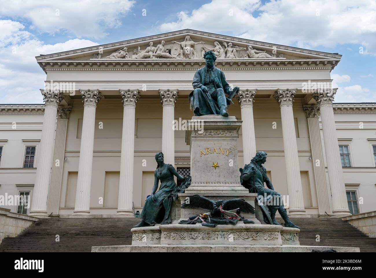 Ungarisches Nationalmuseum in Budapest, Ungarn Stockfoto