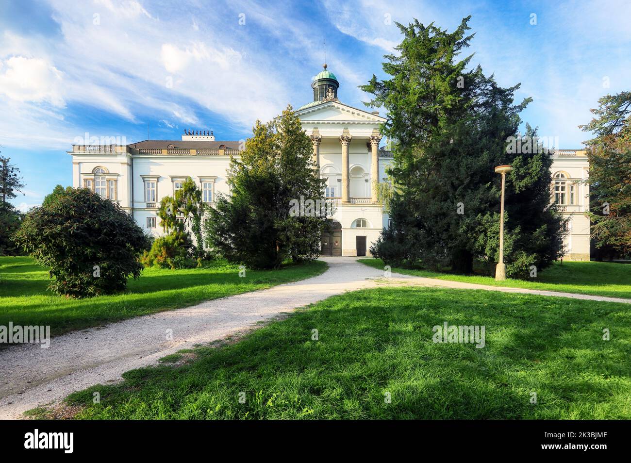 Slowakei, Topolcianky Burg am Tag Stockfoto