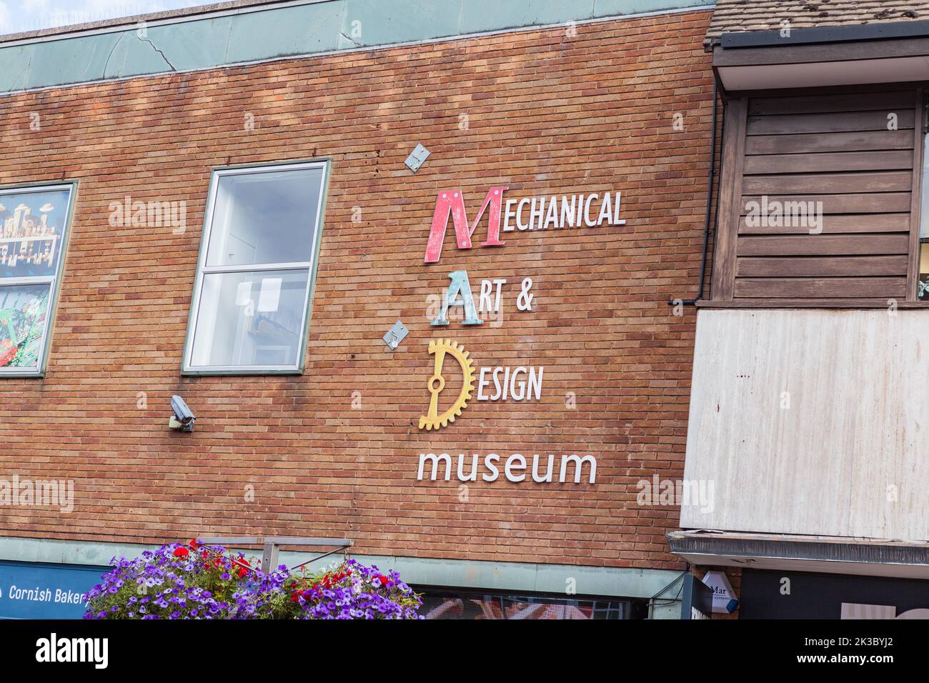 Museum für mechanische Kunst und Design in Stratford-upon-Avon Stockfoto