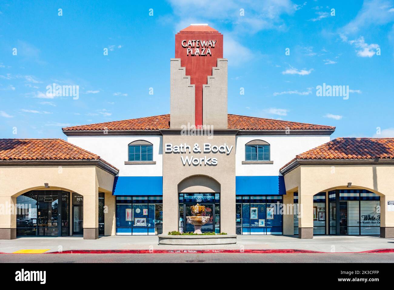 Der Bath & Body Works Store im Gateway Plaza Strip Mall in Vallejo, Kalifornien Stockfoto