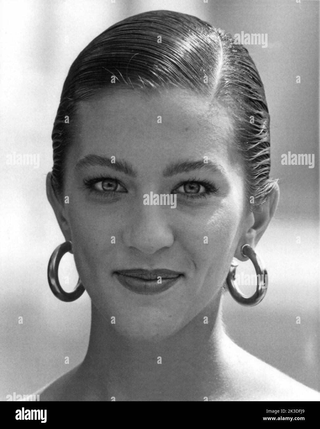 Allegra Curtis, US-amerikanische Schauspielerin, Model und Moderatorin, Tochter von Christine Kaufmann und Tony Curtis, Deutschland 1988 - Fotobuch Band 1 von 2012: Promi- Porträts fotografiert von Hartwig 'Valdi' Valdmanis Stockfoto