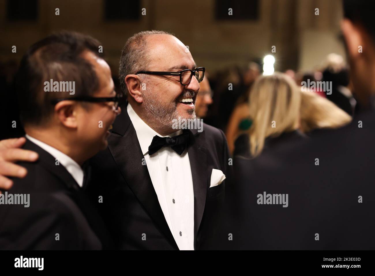 John Simonian, Porträt während der Ausgabe 6. der Chantilly Arts & Elegance - Richard Mille auf der Domaine du Château de Chantilly, vom 24. Bis 25. September 2025, in Chantilly, Frankreich - Foto Antonin Vincent / DPPI Stockfoto