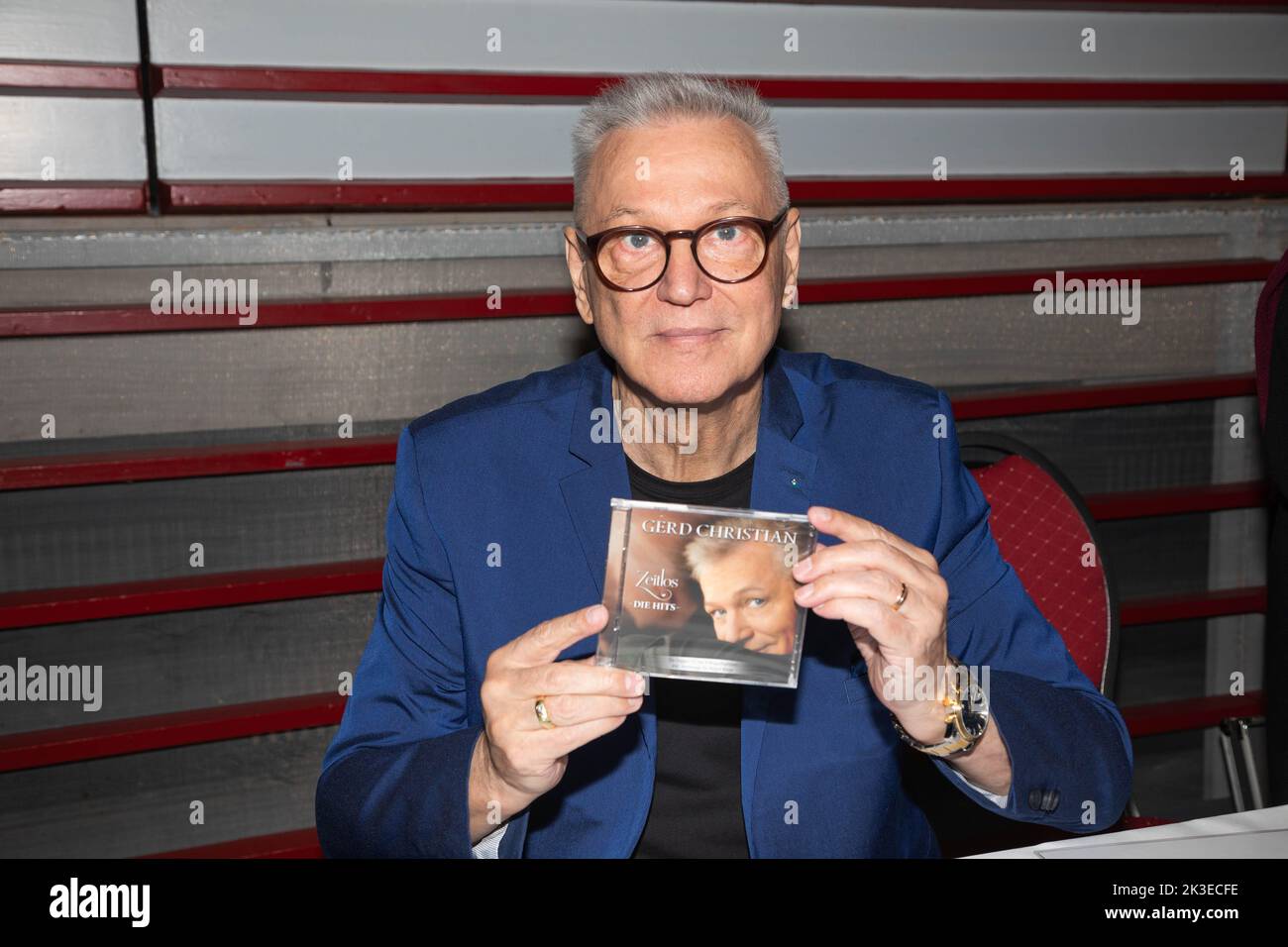 Gerd Christian bei der Live Tour „Wiedersehen 50 Jahre Bühne“ in