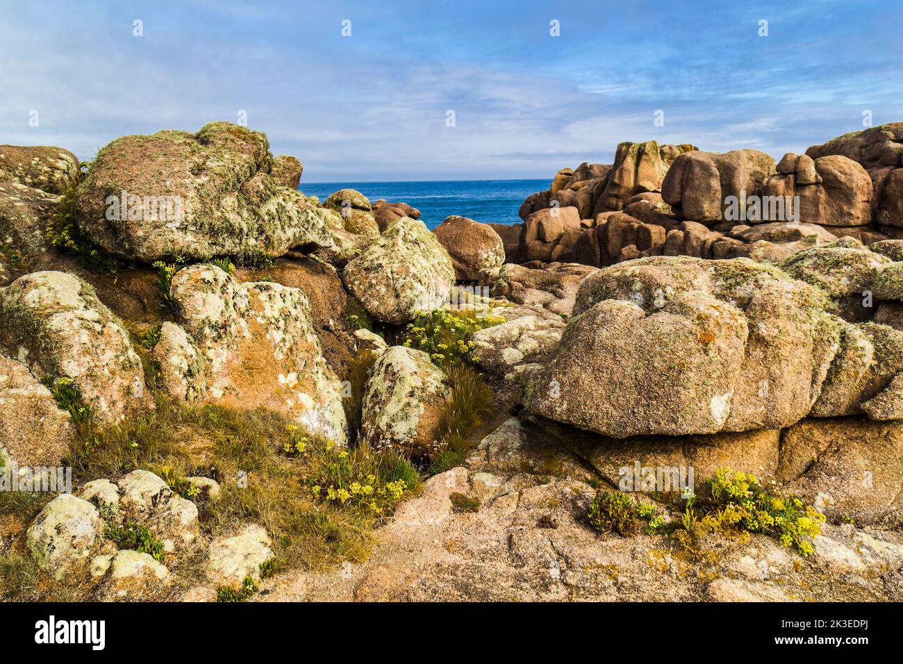 Arnela, Costa de la Morte, Galicien, Spanien Stockfoto