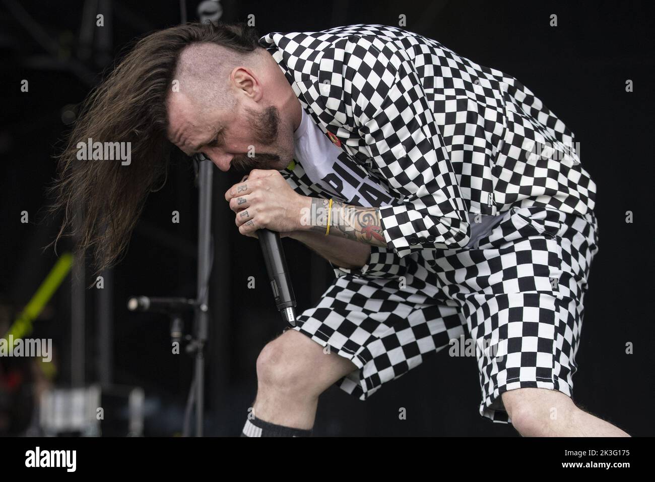 CASTLE DONINGTON: Download Festival Day 3 mit: BAZ Mills wo: Castle Donington, Großbritannien Wann: 12 Jun 2022 Credit: Neil Lupine/WENN Stockfoto