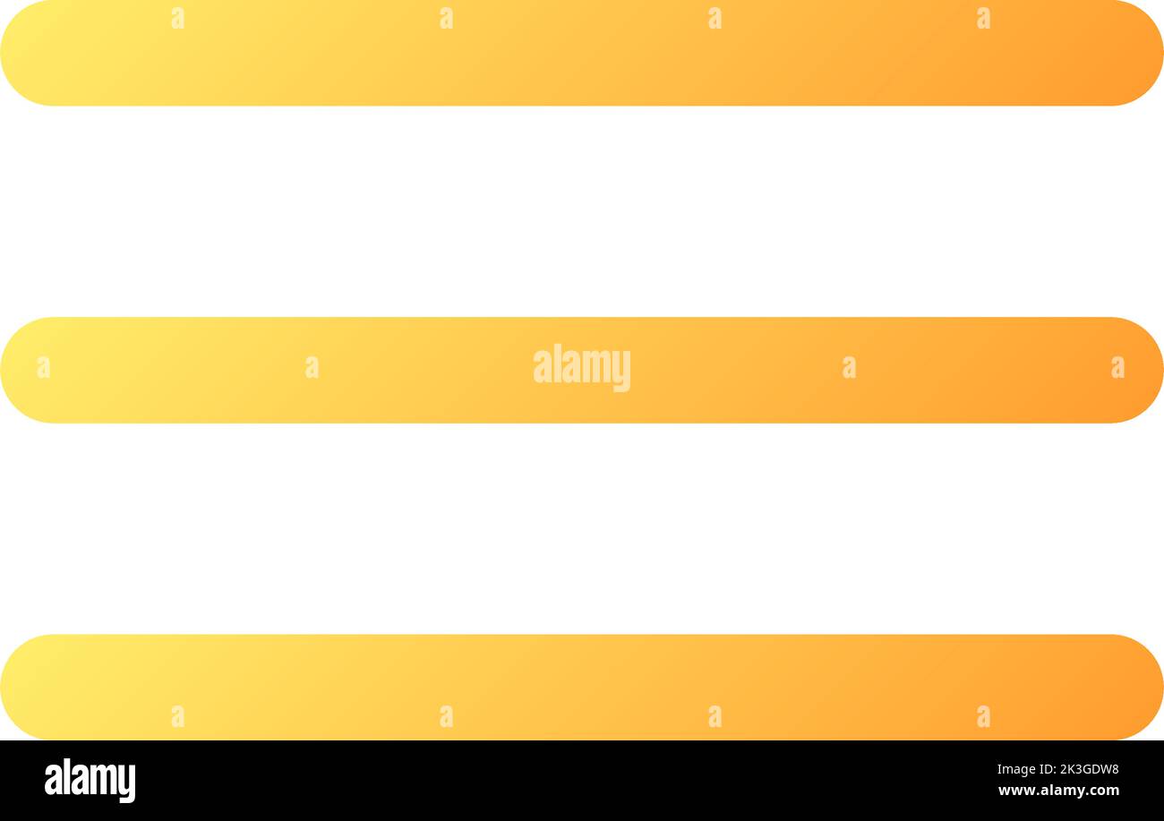 Hamburger Menü Pixel Perfect Flat Gradient Color ui-Symbol Stock ...