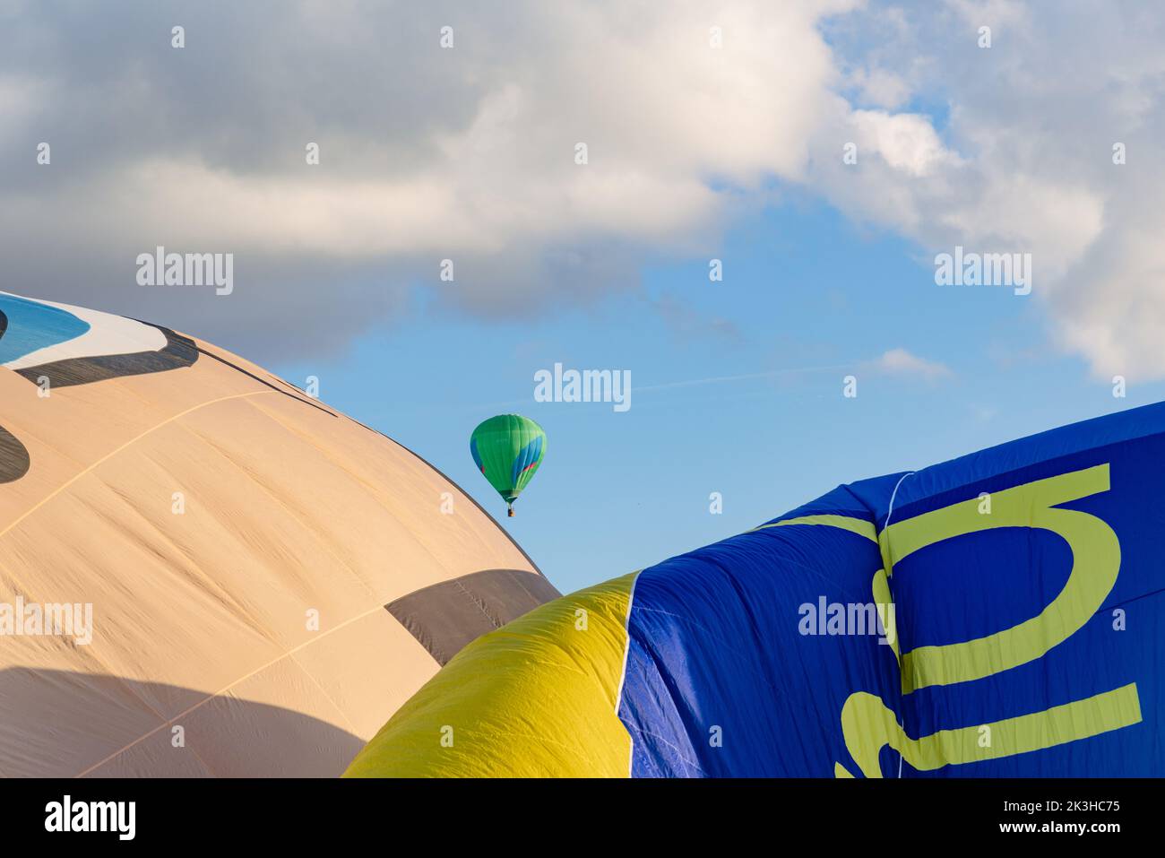 Heißluftballons bei der Yorkshire Balloon Fiesta Stockfoto