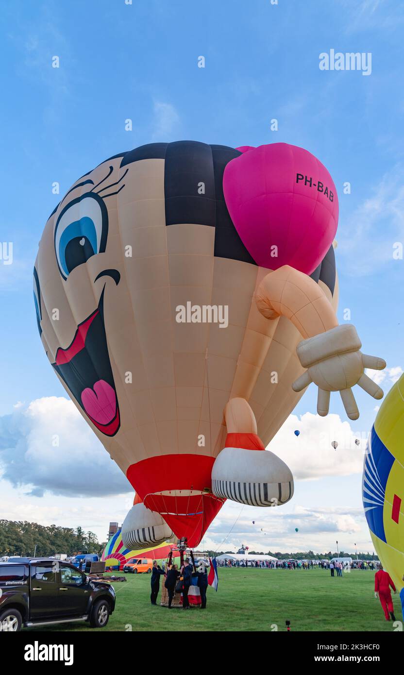 Heißluftballons bei der Yorkshire Balloon Fiesta Stockfoto