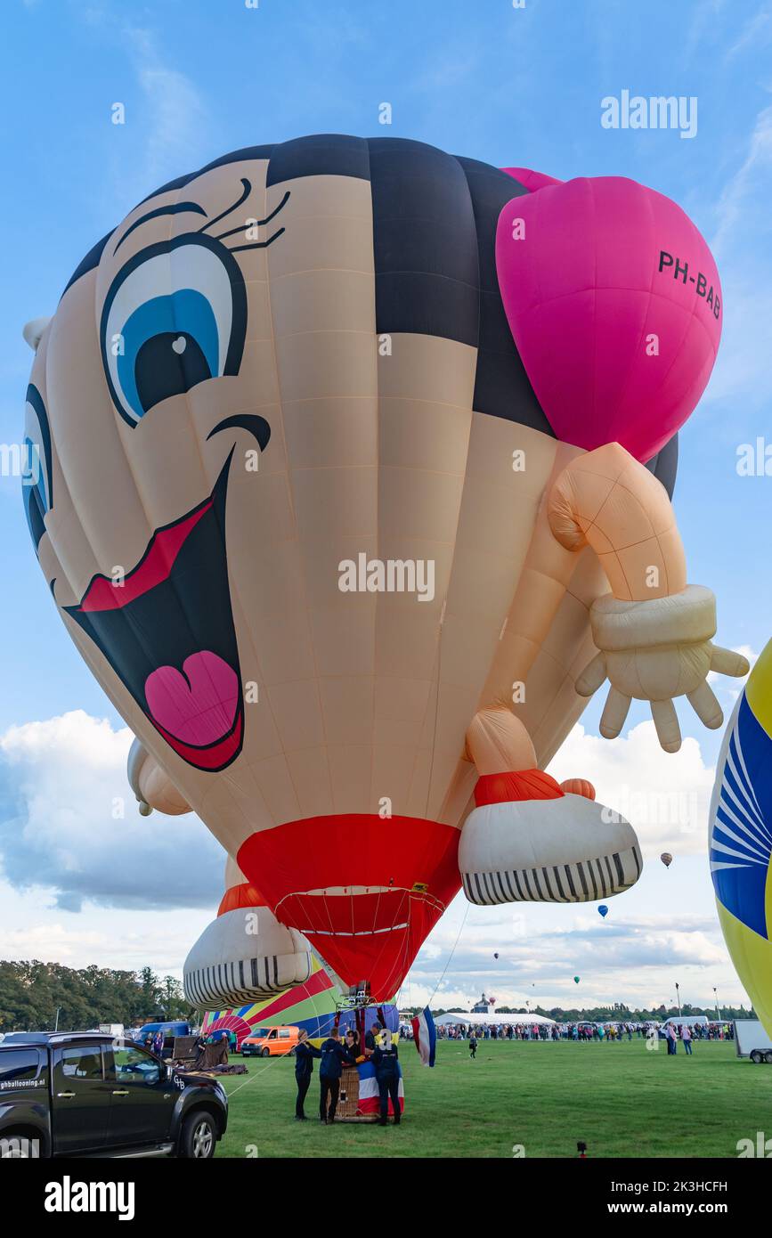 Heißluftballons bei der Yorkshire Balloon Fiesta Stockfoto