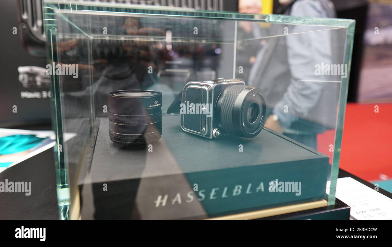 Hasselblad Camera - The Photography Show, NEC, Birmingham Stockfoto