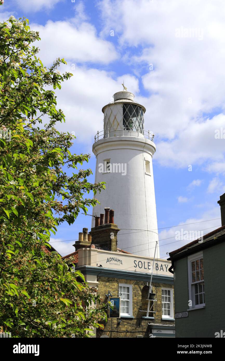 Southwold Lighthouse, St James Green, Southwold Town, Suffolk, England, VEREINIGTES KÖNIGREICH Stockfoto