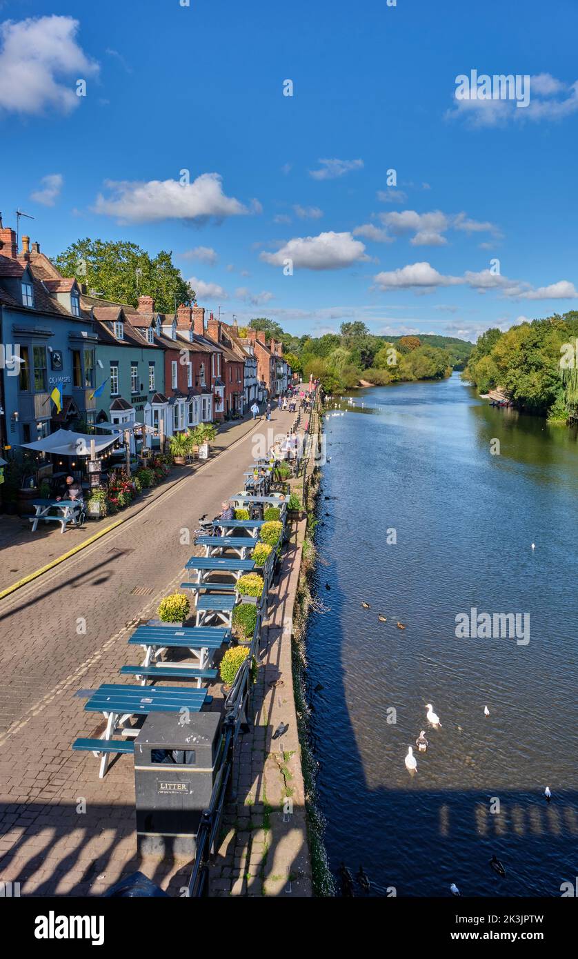 Severn Side North, Bewdley, Worcestershire Stockfoto