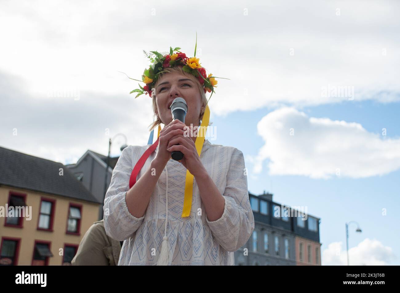 Kulturnacht in Bantry Stockfoto