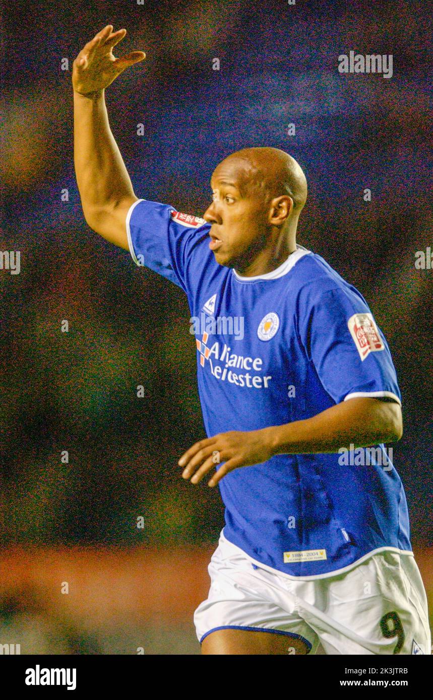 Leicester City, Dion Dublin Stockfoto
