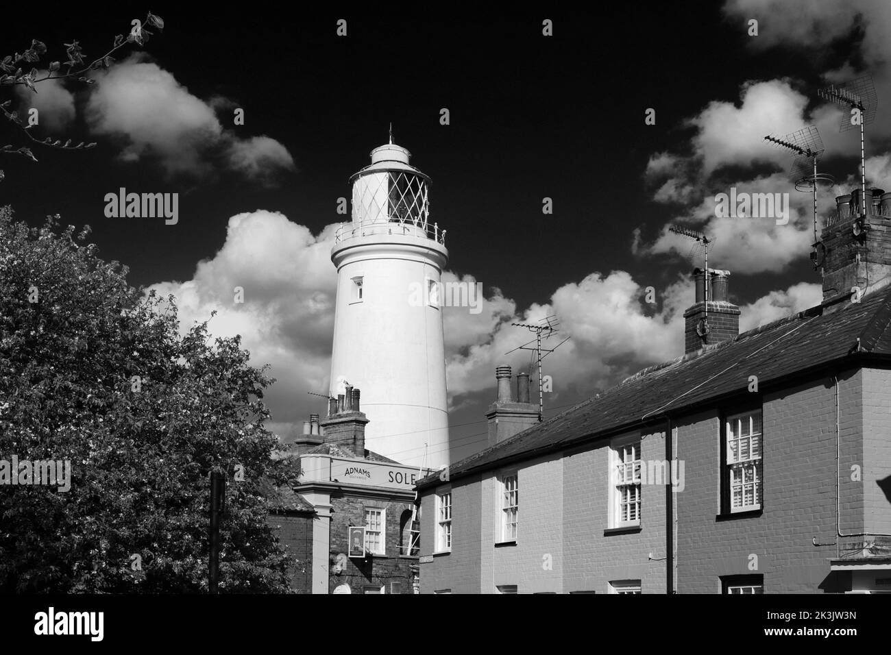 Southwold Lighthouse, St James Green, Southwold Town, Suffolk, England, VEREINIGTES KÖNIGREICH Stockfoto