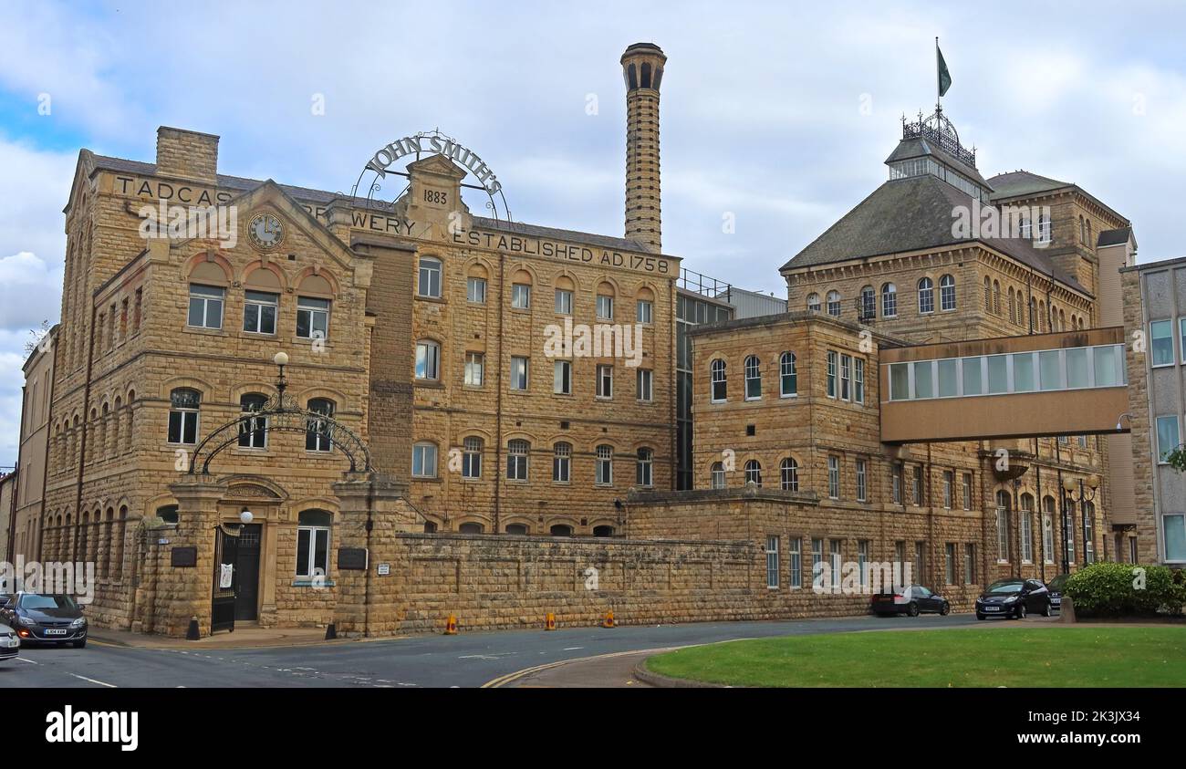 John Smiths, Tadcaster Brewery, High Street, Tadcaster, North Yorkshire, ENGLAND, GROSSBRITANNIEN, LS24 9SA Stockfoto
