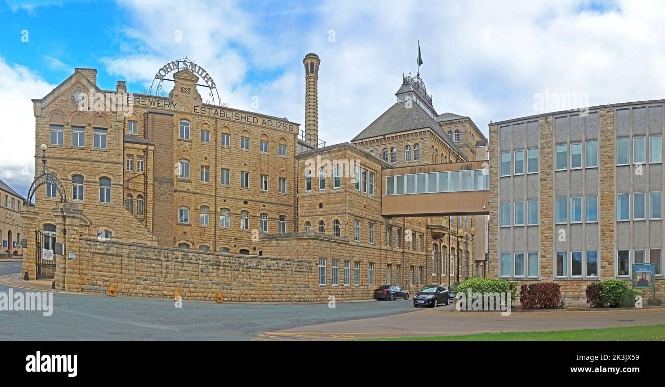 John Smiths, Tadcaster Brewery, High Street, Tadcaster, North Yorkshire, ENGLAND, GROSSBRITANNIEN, LS24 9SA Stockfoto